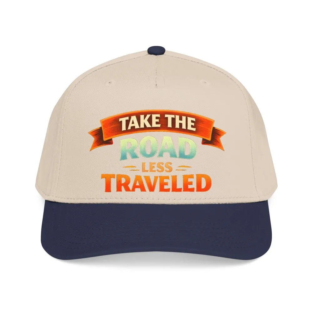 3777474289274714109_2048.jpeg Baseball Cap - "Take The Road Less Traveled" Design Scenic-Line