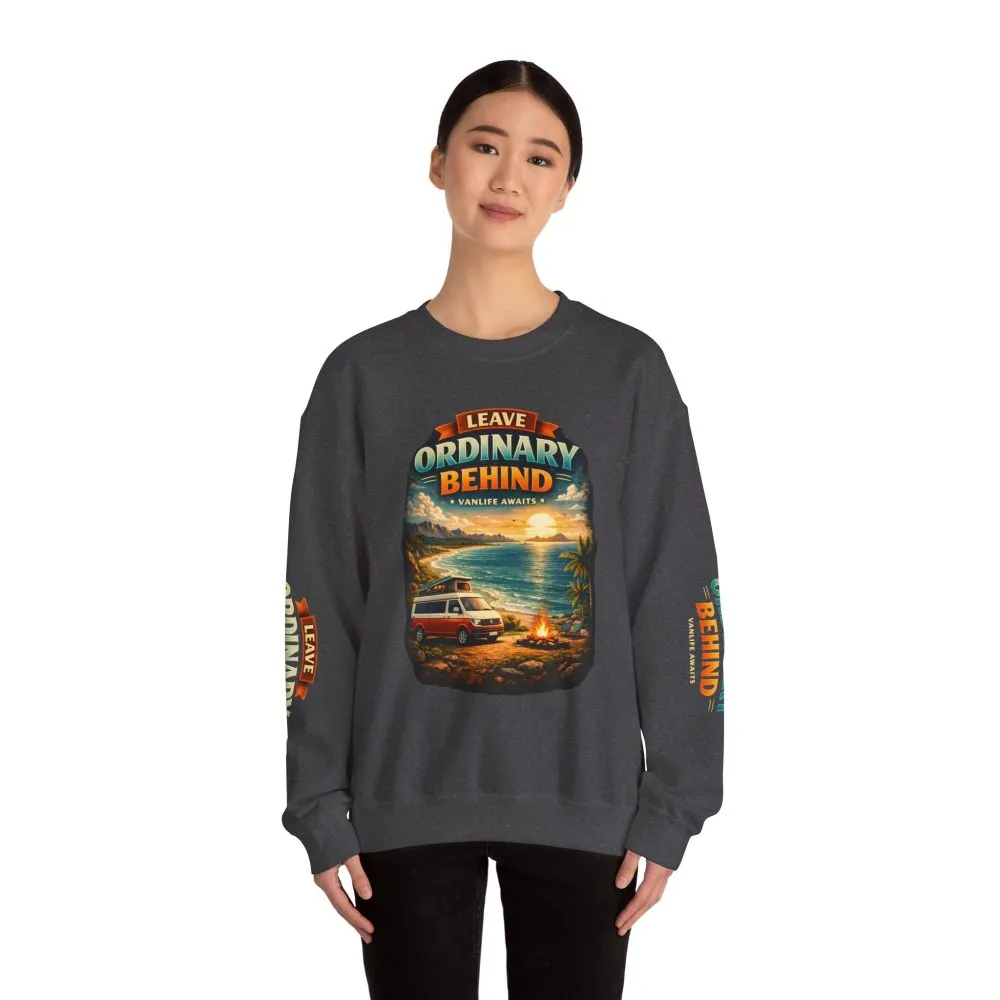 3793295226168994158_2048.jpeg Unisex Heavy Blend™ Crewneck Sweatshirt — "Leave Ordinary Behind" Design Scenic-Line