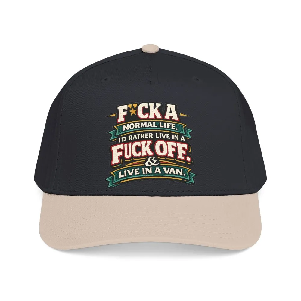 Baseball Cap - "Fuck A Normal Life" Design F**K-Line