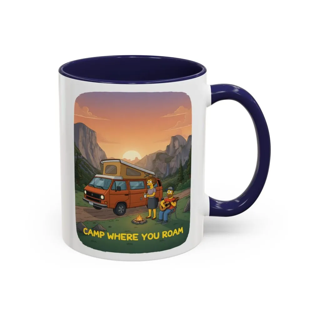 3824323941203379845_2048.jpeg Accent Coffee Mug (11, 15oz) — "Camp Where You Roam" Design Sitcom-Line