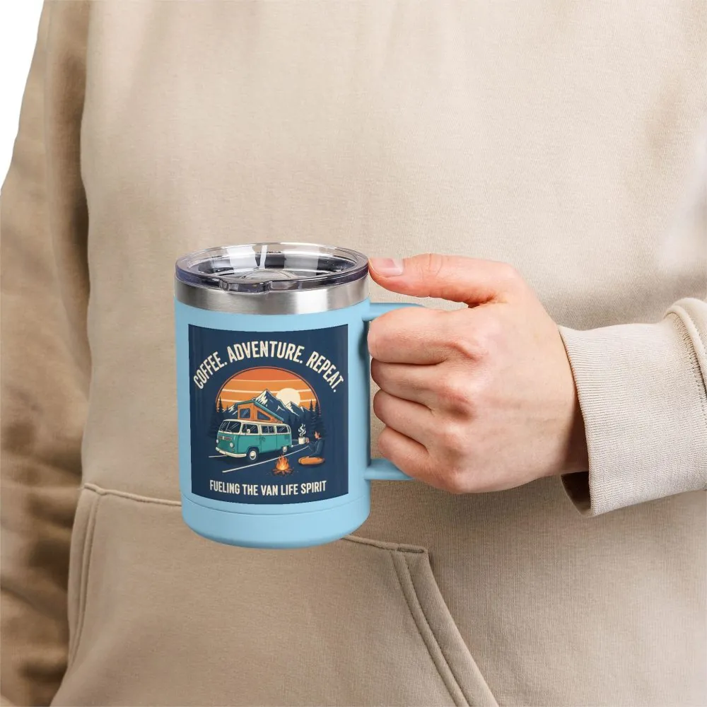 3847249349367013010_2048.jpeg Coffee Mug Tumbler, 15oz — “Coffee. Adventure. Repeat.”