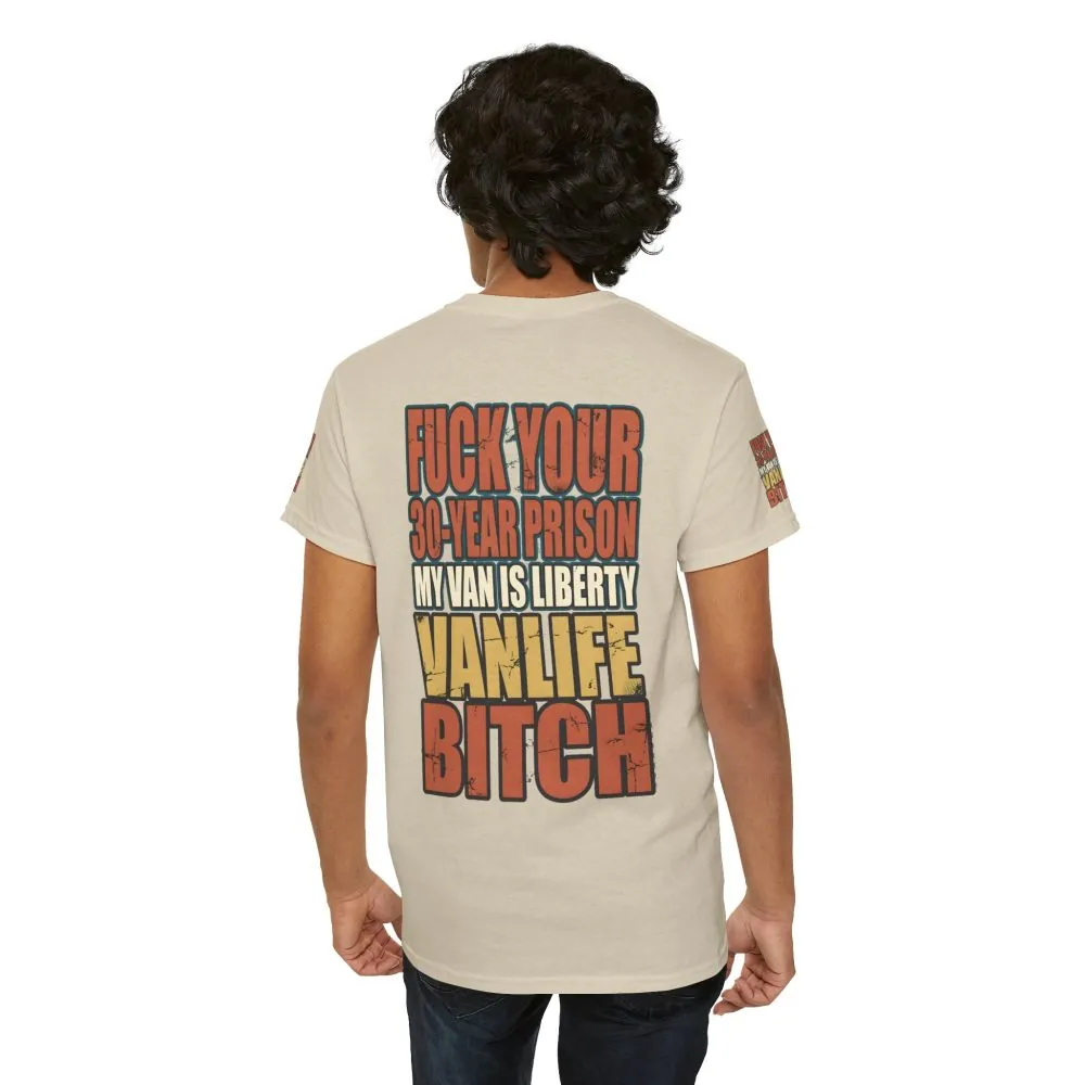 Unisex Heavy Cotton Tee — "Fuck Your 30 Year" Design F**K-Line