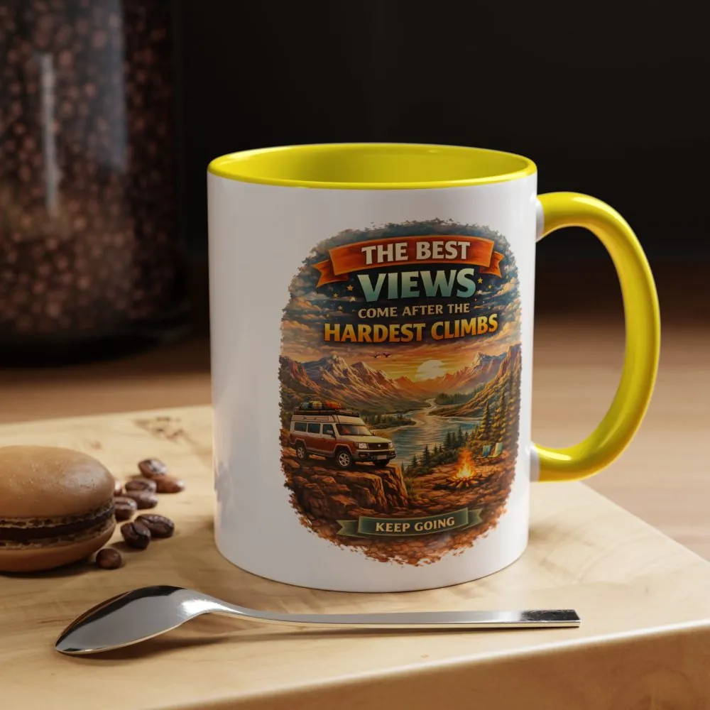 3895722712265783256_2048.jpeg Accent Coffee Mug (11, 15oz) — "The Best Views" Design Scenic-Line