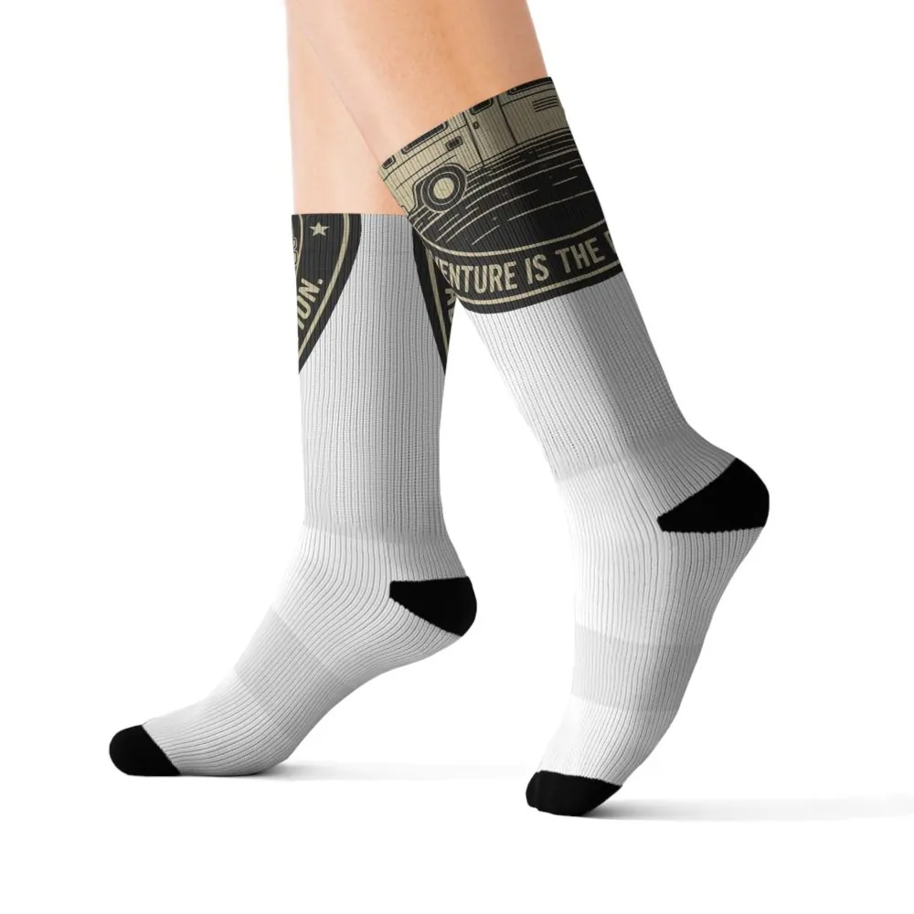 3900941367725072487_2048.jpeg Sublimation Socks — Retro Camper Roadtrip Crew Socks