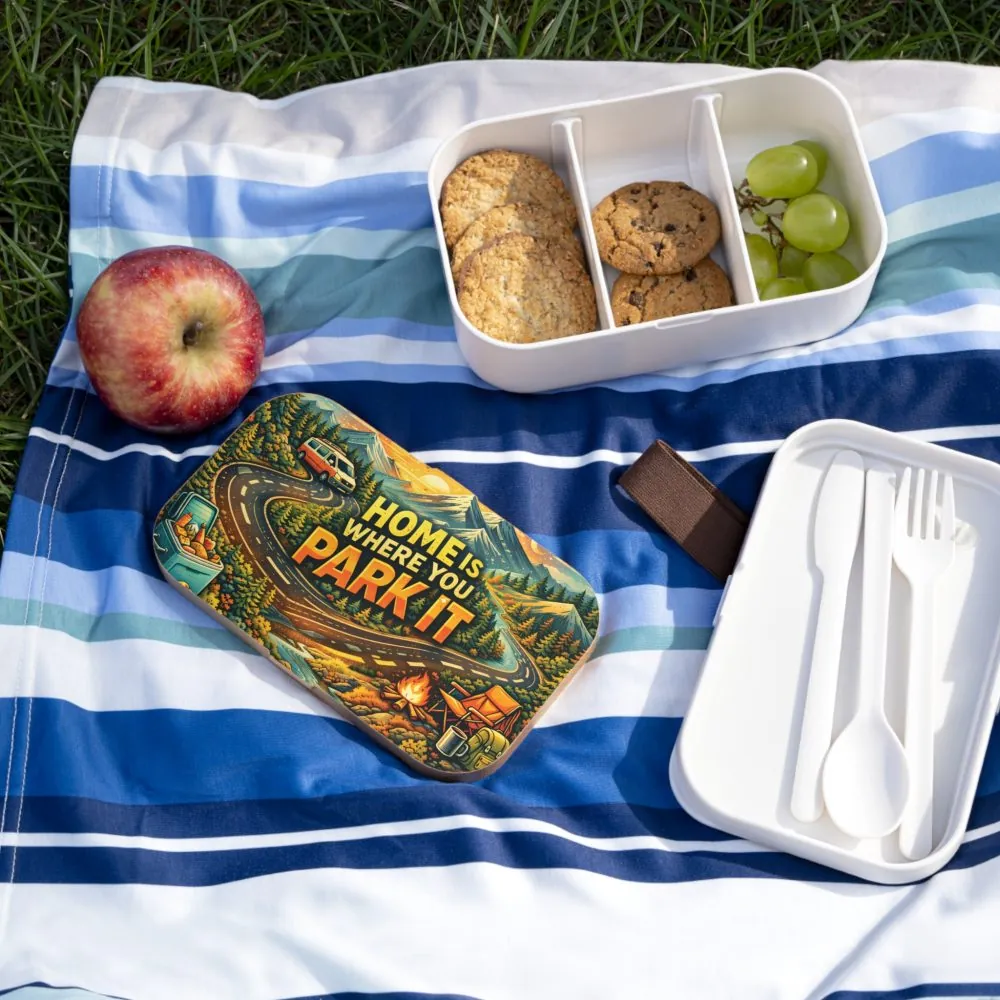 3958922357074514974_2048.jpeg Adventure Camper Bento Box — "Home Is Where You Park It" Camping Bento Box