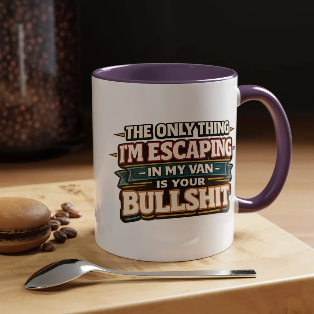 3959572290592630809_2048.jpeg Accent Coffee Mug (11, 15oz) — "The Only Thing I´m Escaping" Design F**K-Line
