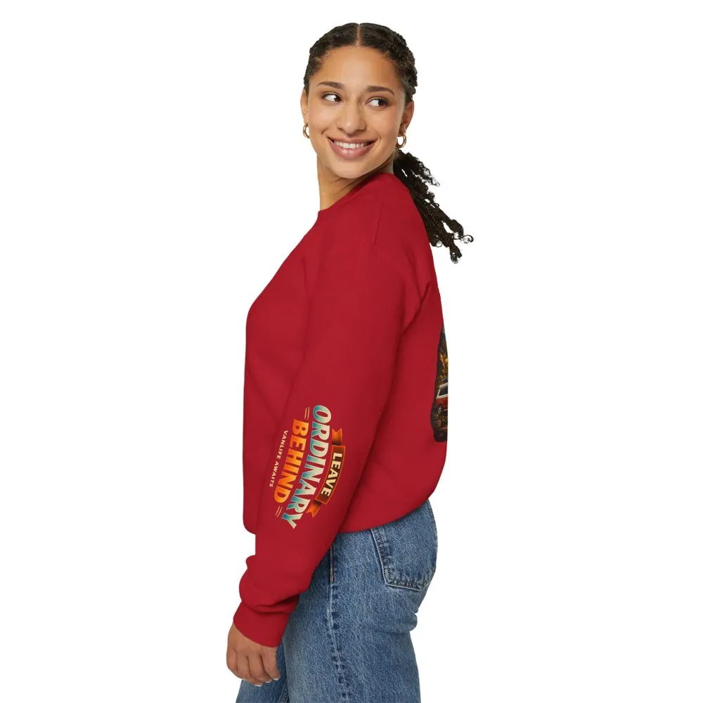 4004356474832909333_2048.jpeg Unisex Heavy Blend™ Crewneck Sweatshirt — "Leave Ordinary Behind" Design Scenic-Line