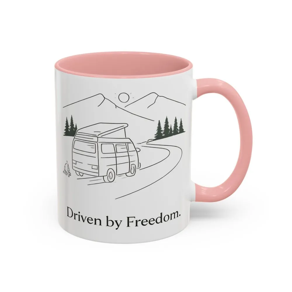 4069453245187671123_2048.jpeg Accent Coffee Mug (11, 15oz) — "Driven By Freedom" Design Minimal-Line