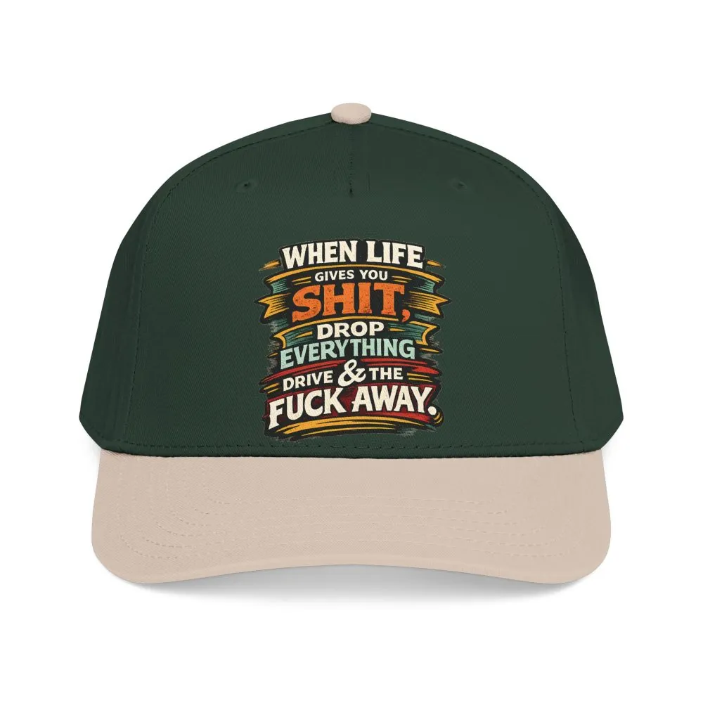 409931068948786942_2048.jpeg Baseball Cap - "When Live Gives You Shit" Design F**K-Line