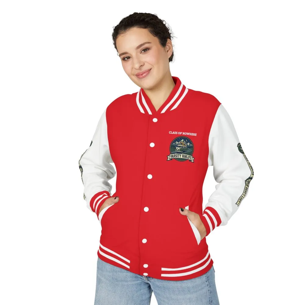 411964413930717302_2048.jpeg Unisex Heavyweight Letterman Jacket (Awdis) —"Adventure Academy" Road Trip Team Varsity Jacket