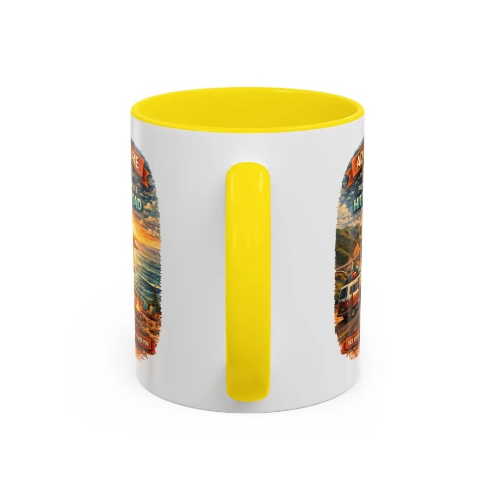 4157218898050516961_2048.jpeg Accent Coffee Mug (11, 15oz) — "Adventure Awaits-Pack Your Bags" Design Scenic-Line