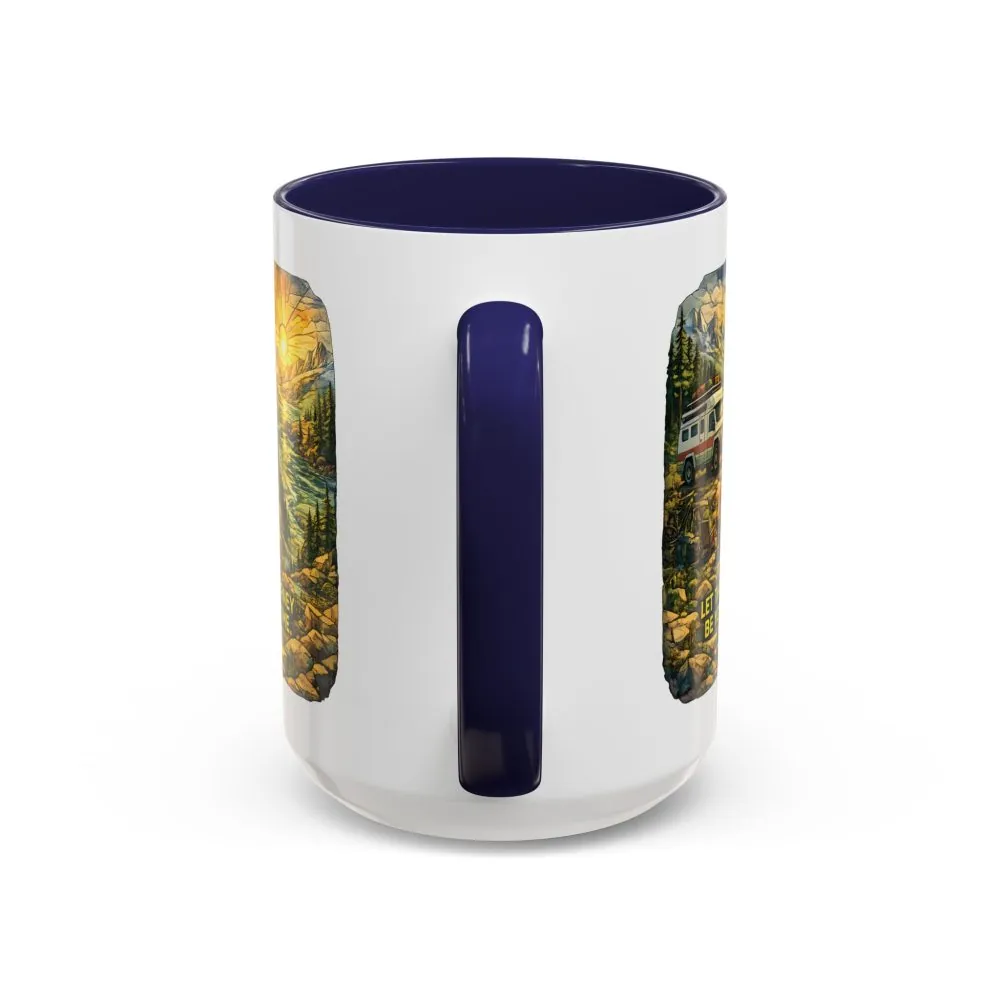 419475413171336168_2048.jpeg Accent Coffee Mug (11, 15oz) — "Let The Journey Be Your Home" Design Cubic-Line