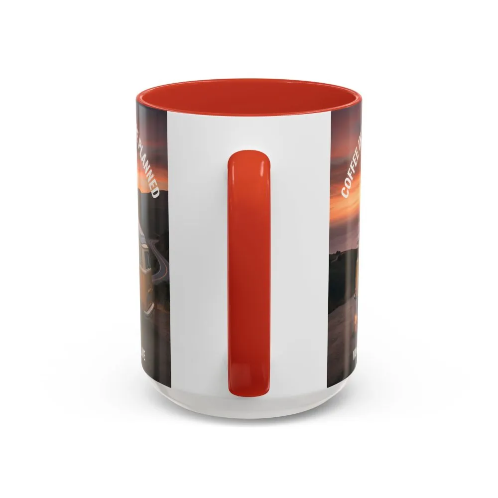 4217291269247856808_2048.jpeg Accent Coffee Mug (11, 15oz) - "Coffee in Hand, Adventure Planned"
