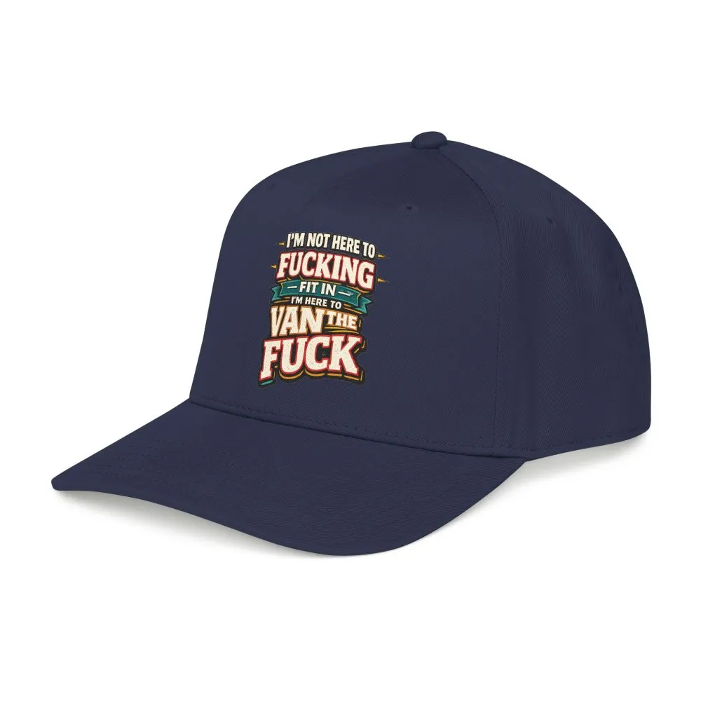 4239522414961572235_2048.jpeg Baseball Cap - "I´m Not Here To Fucking Fit In" Design F**K-Line