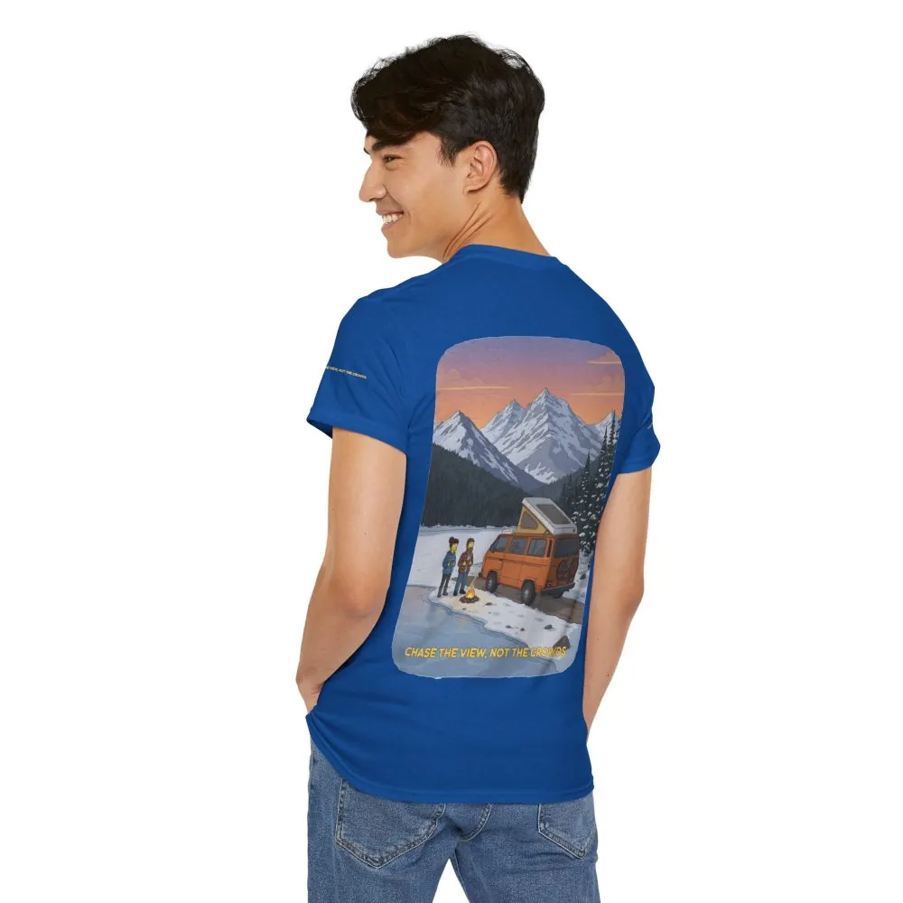 4241592118383358737_2048.jpeg Unisex Heavy Cotton Tee — "Chase The Views-Not The Crowds" Design Sitcom-Line