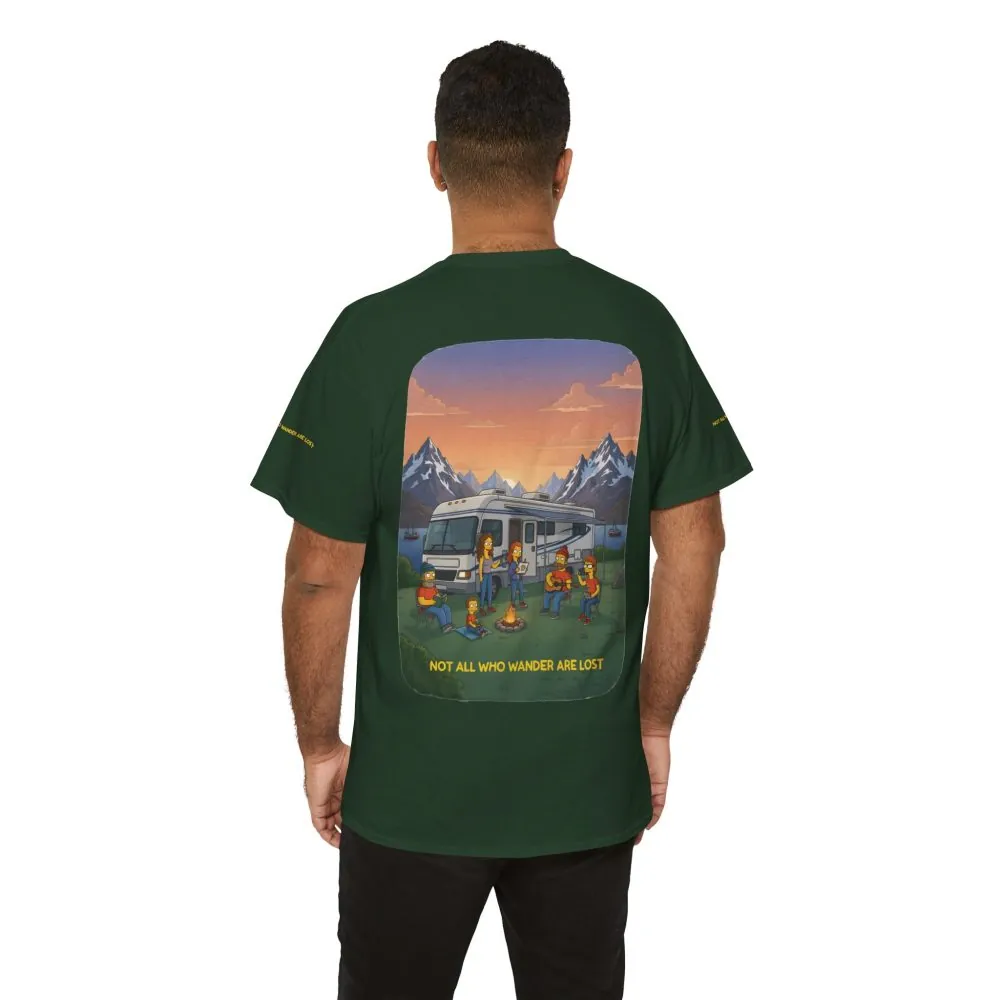 4274394069167016691_2048.jpeg Unisex Heavy Cotton Tee — "Not All Who Wander Are Lost" Design Sitcom-Line