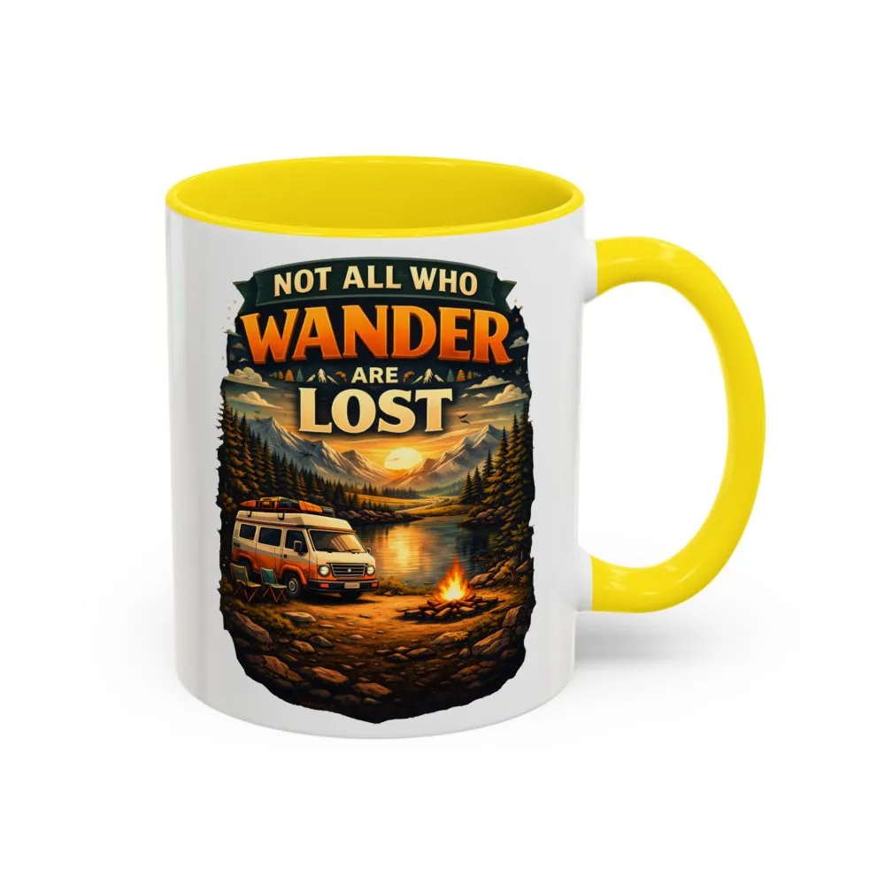 4285369178884314409_2048.jpeg Accent Coffee Mug (11, 15oz) — "Not All Who Wander Are Lost" Design Scenic-Line