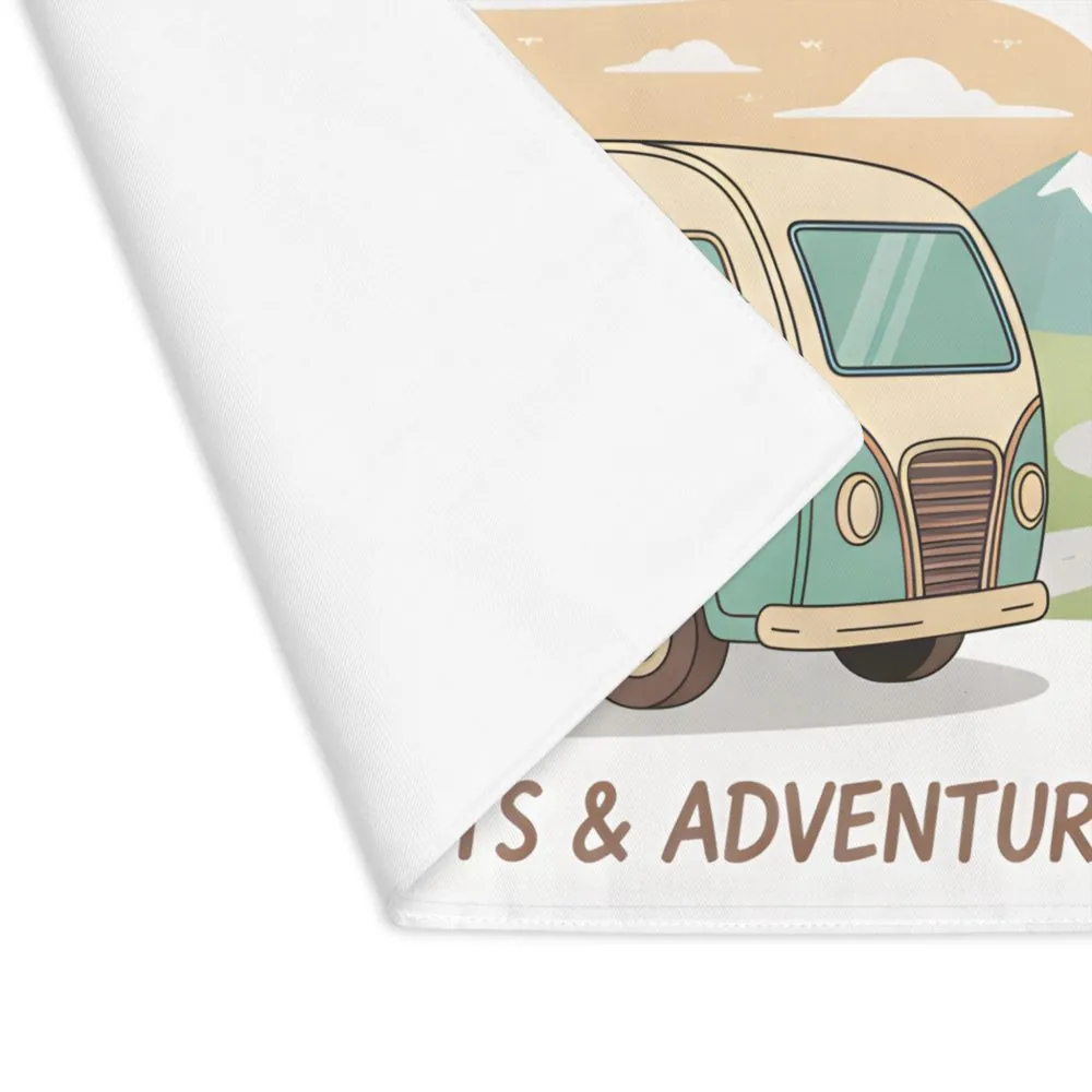 4355167788390520060_2048.jpeg Vanlife Placemat — "Dinner's Ready Wherever We Roam" Camper Dining Mat