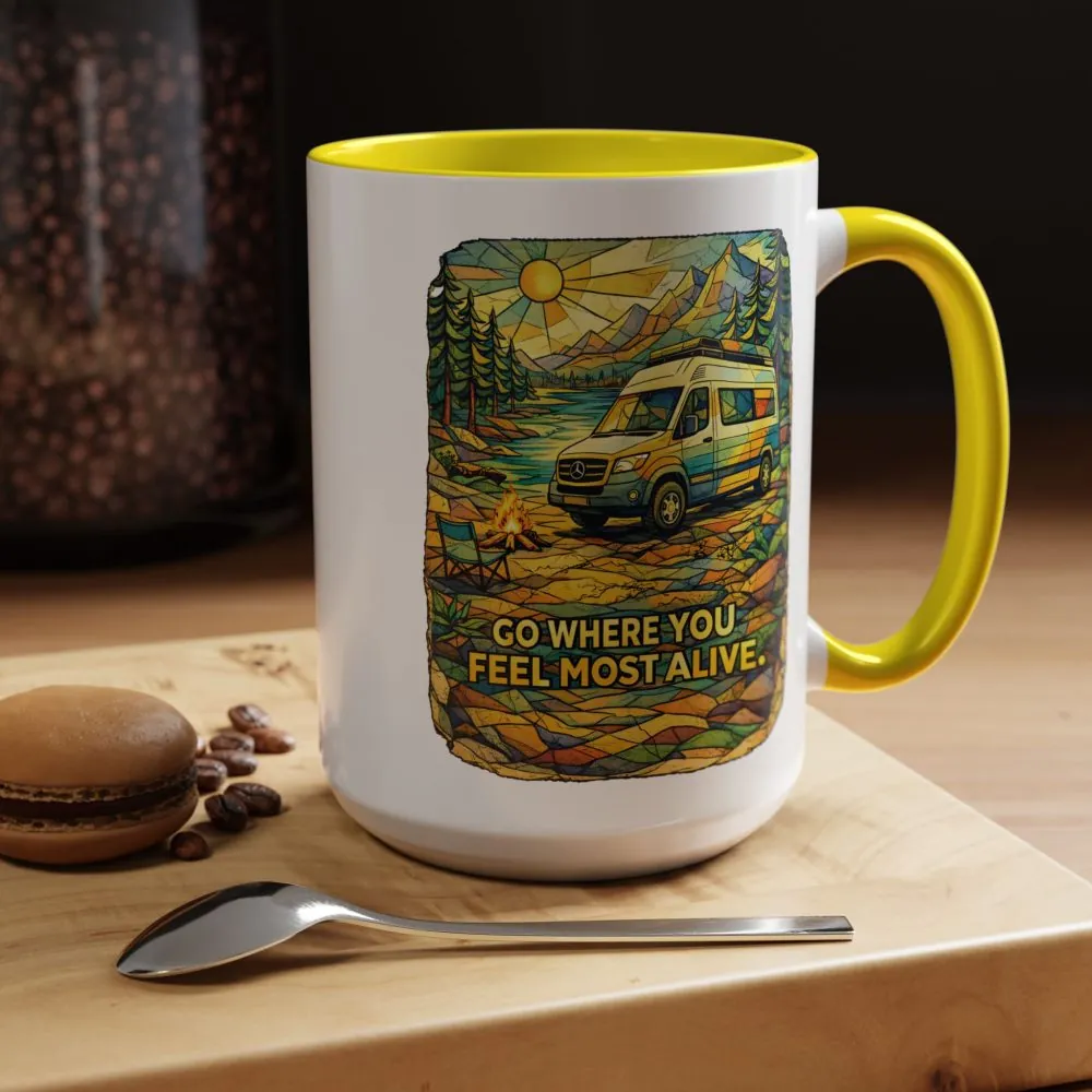 436018833703168297_2048.jpeg Accent Coffee Mug (11, 15oz) — "Go Where You Feel Most Alive" Design Cubic-Line