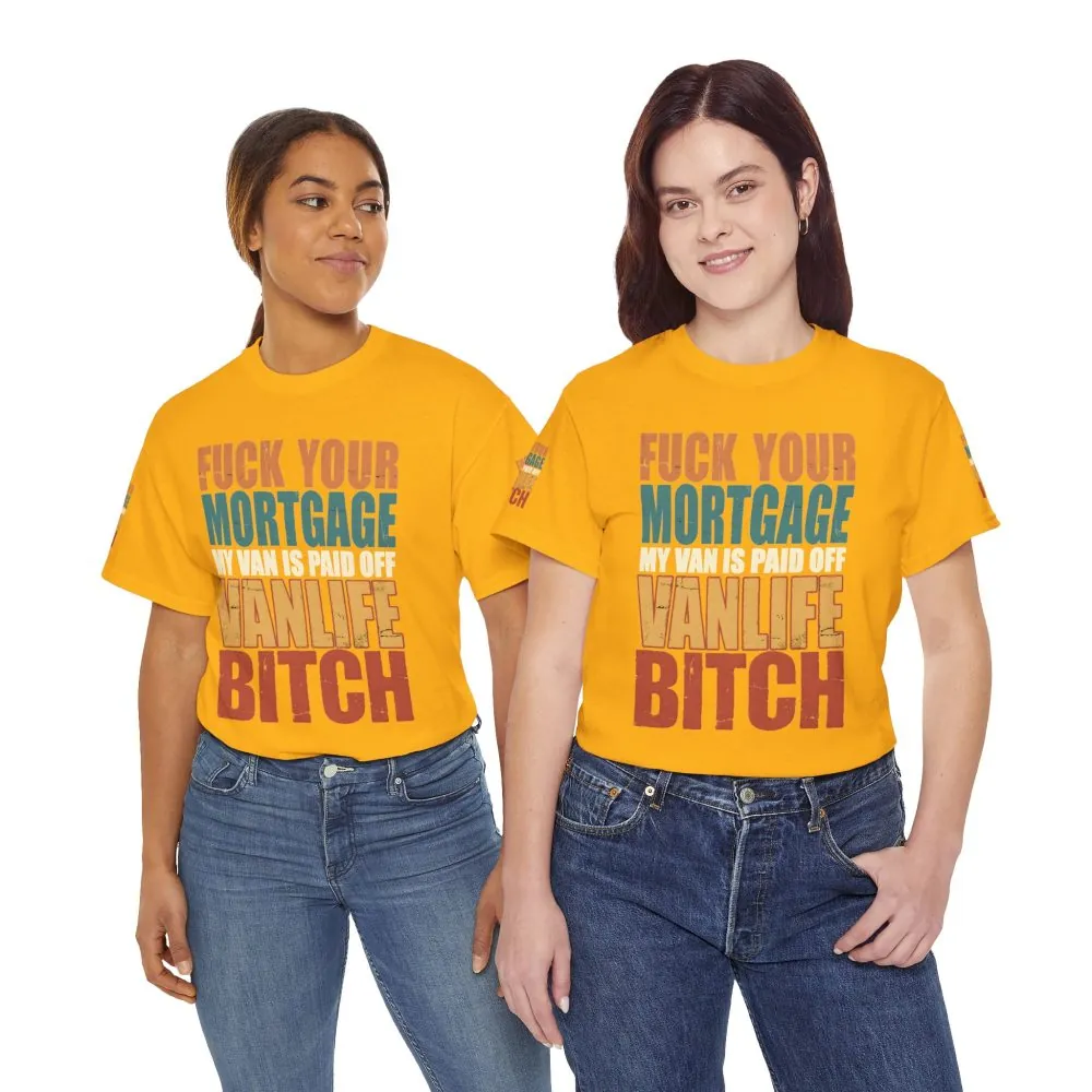436827459879067806_2048.jpeg Unisex Heavy Cotton Tee — "Fuck Your Mortgage" Design F**K-Line