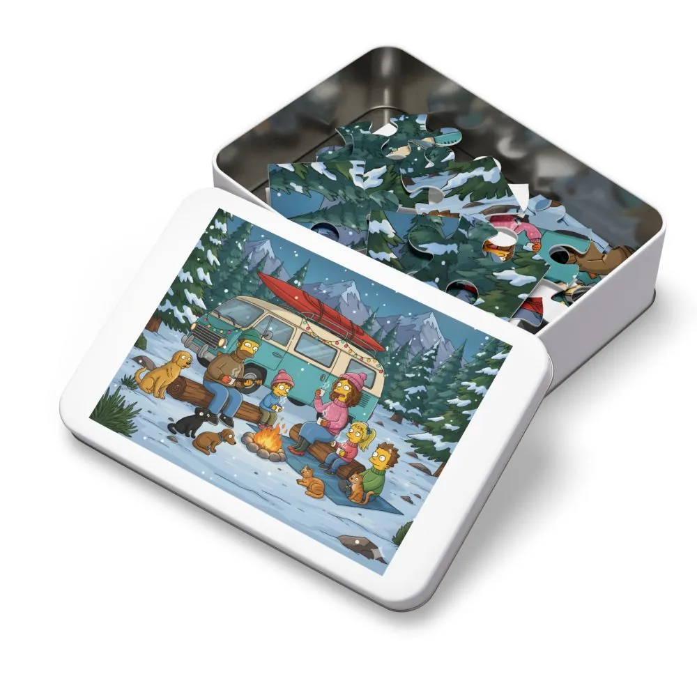 4408595934910487105_2048.jpeg Jigsaw Puzzle with Tin — Scenic Jigsaw for Cozy Holidays