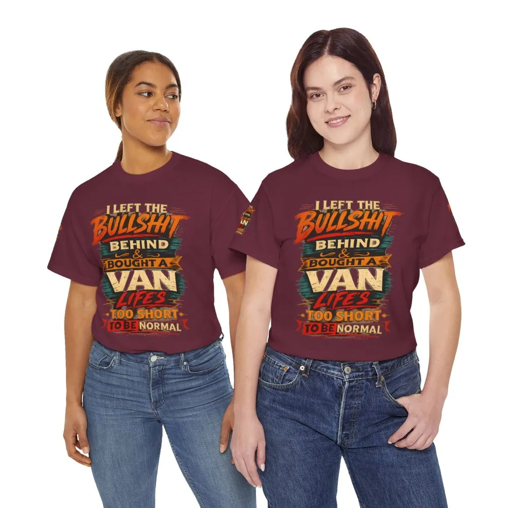 4423275314712041117_2048.jpeg Unisex Heavy Cotton Tee — "I Left The Bullshit" Design F**K-Line