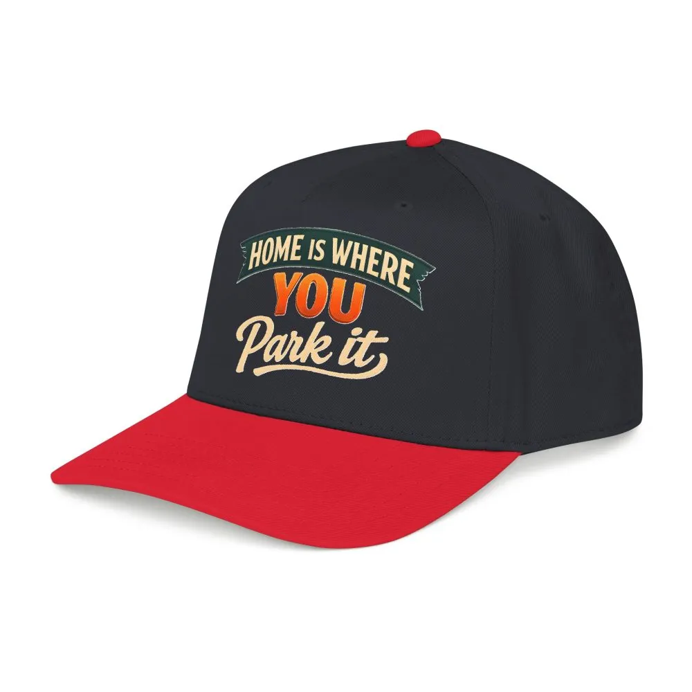 4424745261996056457_2048.jpeg Baseball Cap - "Home Is where You Park It" Design Scenic-Line
