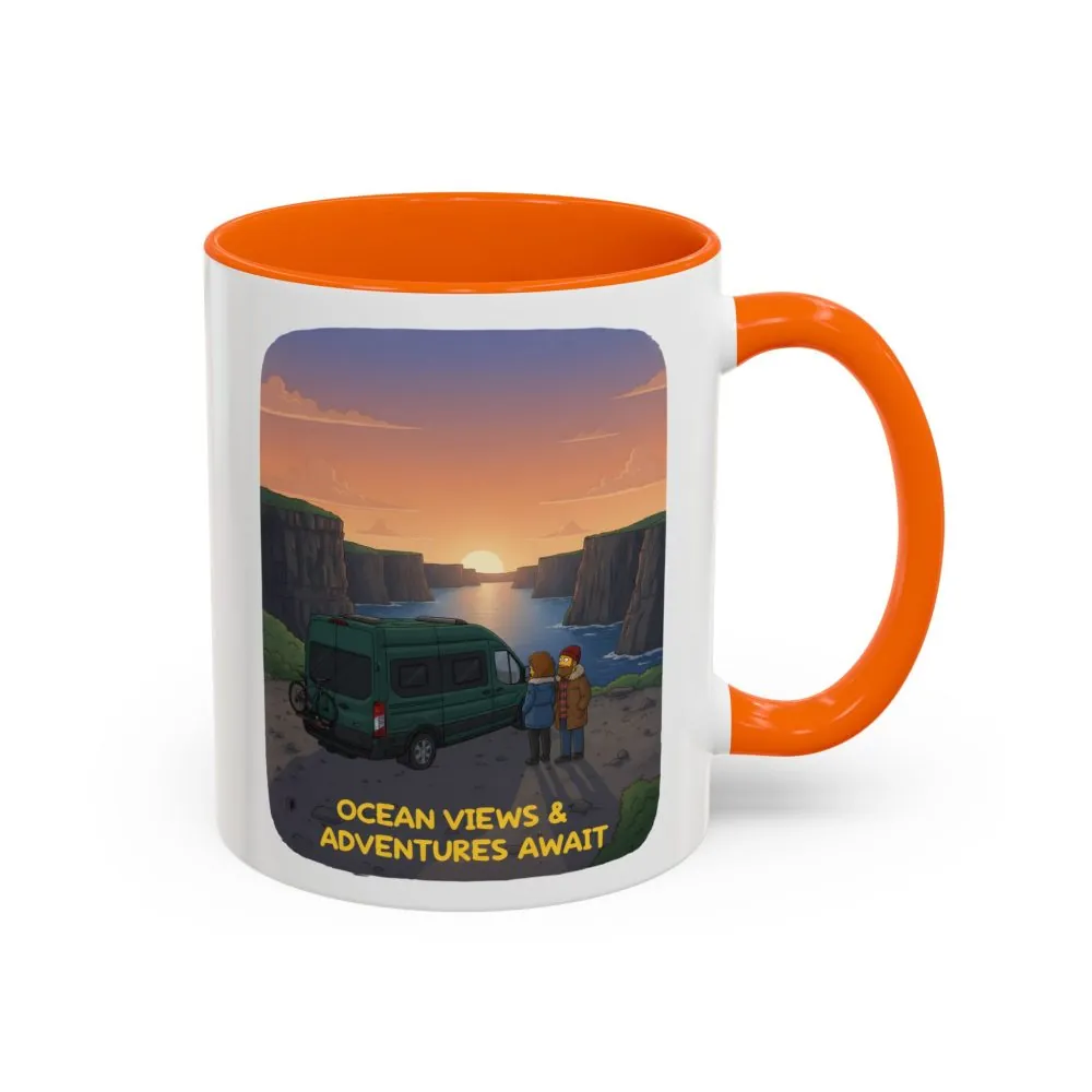 4444099255364922595_2048.jpeg Accent Coffee Mug (11, 15oz) — "Ocean Views-Adventures Awaits" Design Sitcom-Line
