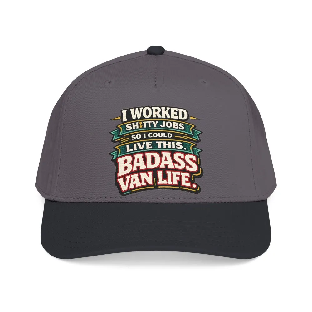 4454879905338111084_2048.jpeg Baseball Cap - "I Worked Shitty Jobs" Design F**K-Line