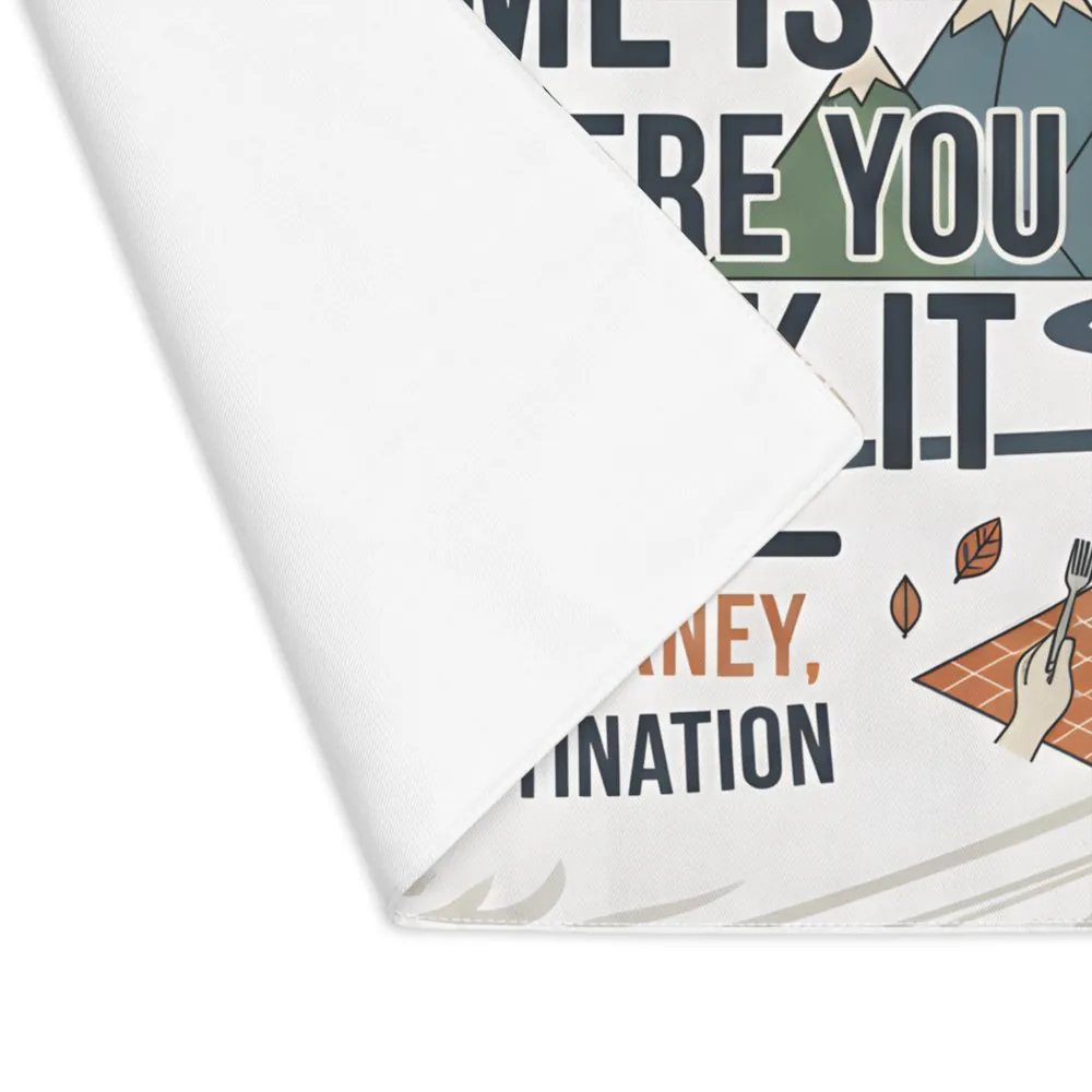 4540756302710933440_2048.jpeg Vanlife Placemat — Adventure RV Camper Quote"Home Is Where You Park It" Placemat