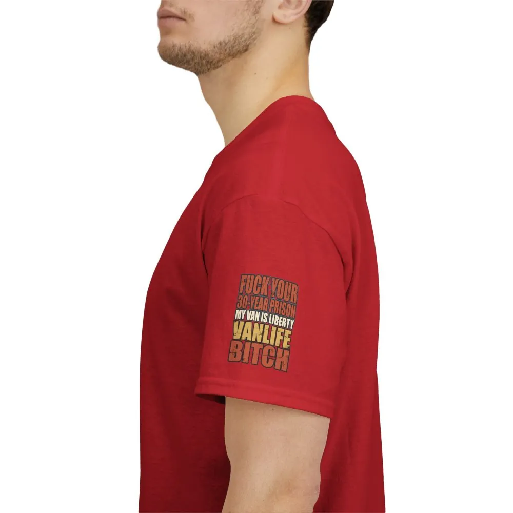 Unisex Heavy Cotton Tee — "Fuck Your 30 Year" Design F**K-Line