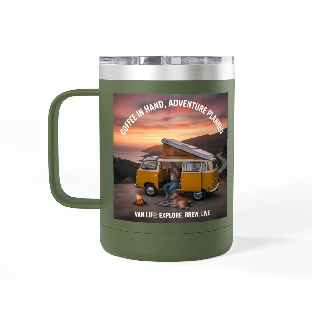 4627915518326428827_2048.jpeg Coffee Mug Tumbler, 15oz — "Coffee in Hand, Adventure Planned"