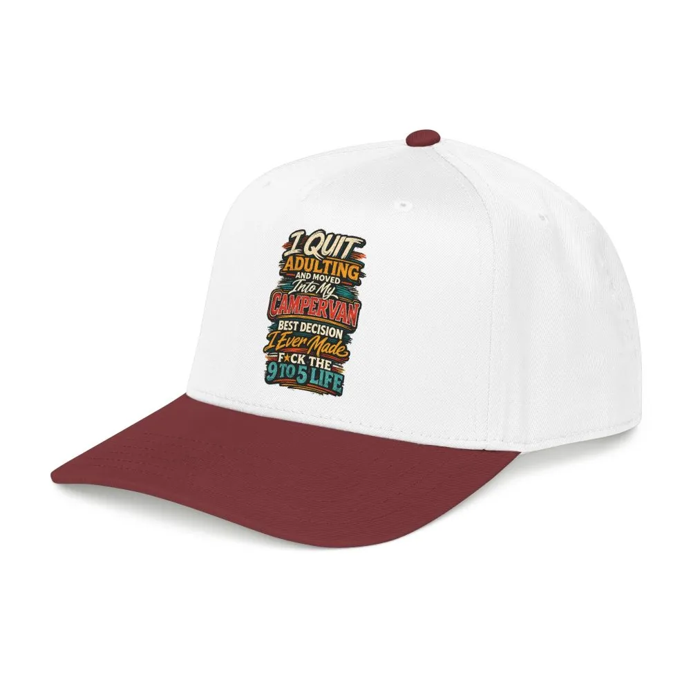 Baseball Cap - "I Quit Adulting" Design F**K-Line