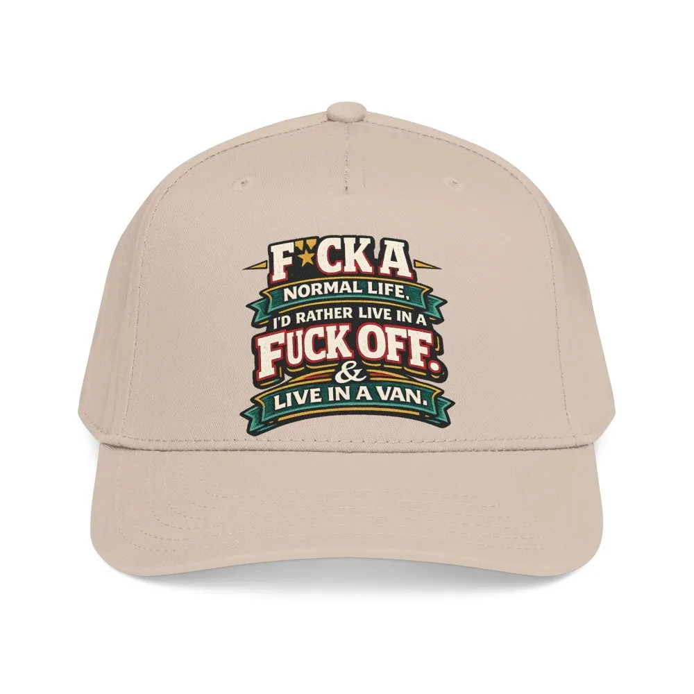 Baseball Cap - "Fuck A Normal Life" Design F**K-Line