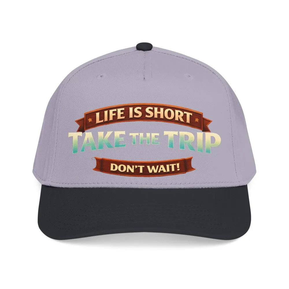 4688413673511804592_2048.jpeg Baseball Cap - "Live Is Short Take The Trip" Design Scenic-Line