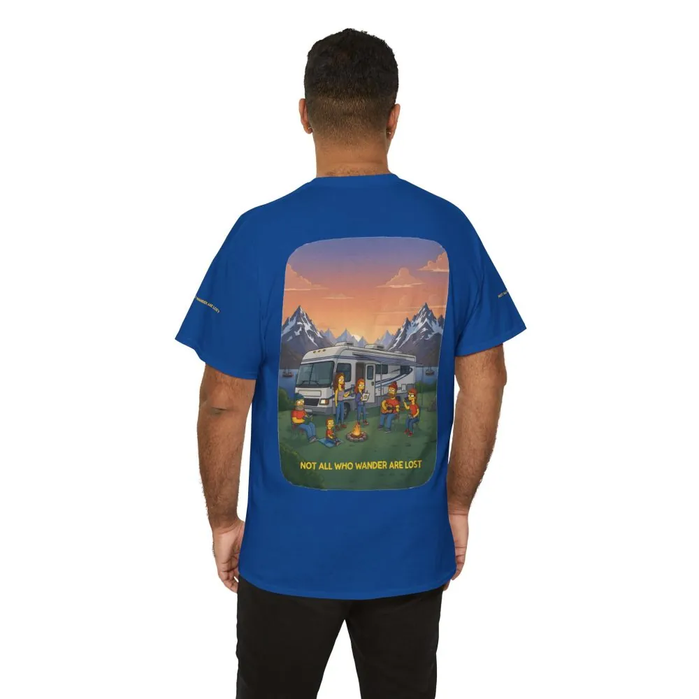 4739631190369475437_2048.jpeg Unisex Heavy Cotton Tee — "Not All Who Wander Are Lost" Design Sitcom-Line