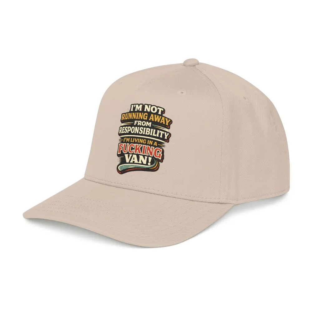 4757893284145550518_2048.jpeg Baseball Cap - "I`m Not running Away" Design F**K-Line