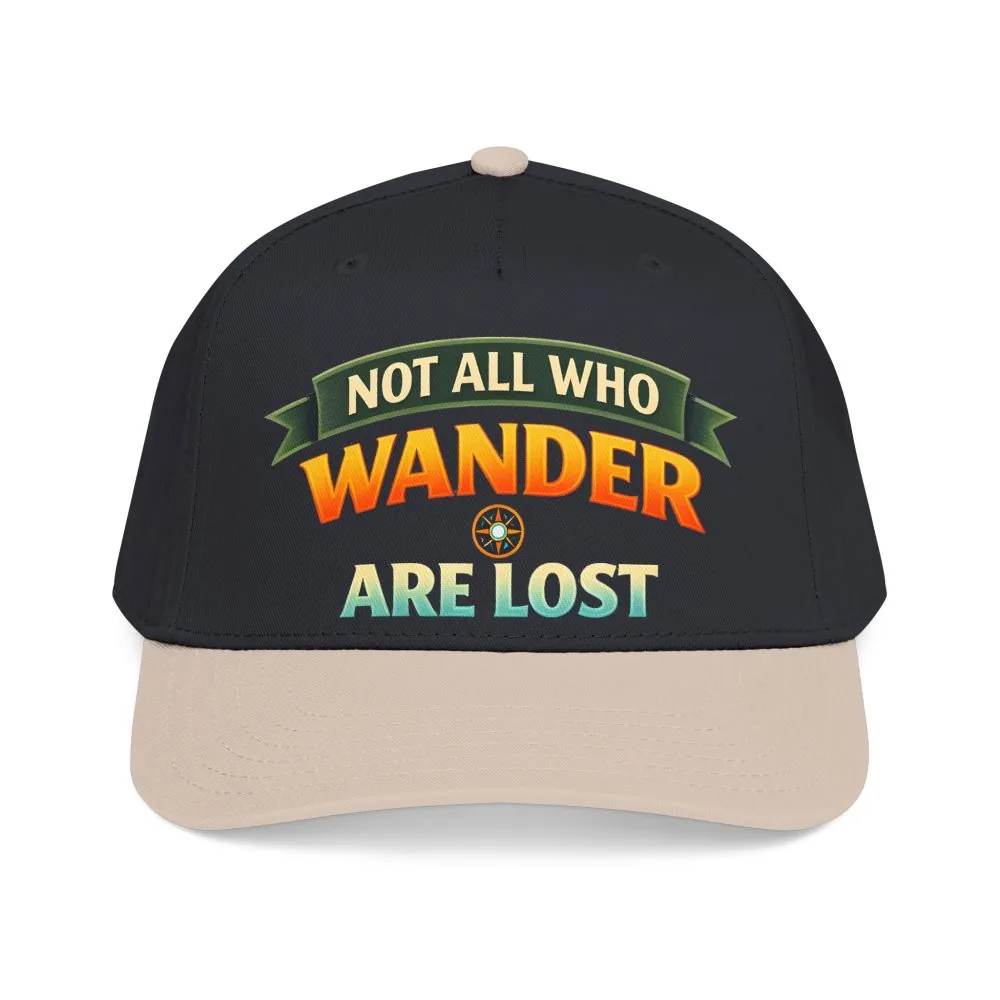 4779936537178576088_2048.jpeg Baseball Cap - "Not All Who Wander Are Lost" Design Scenic-Line