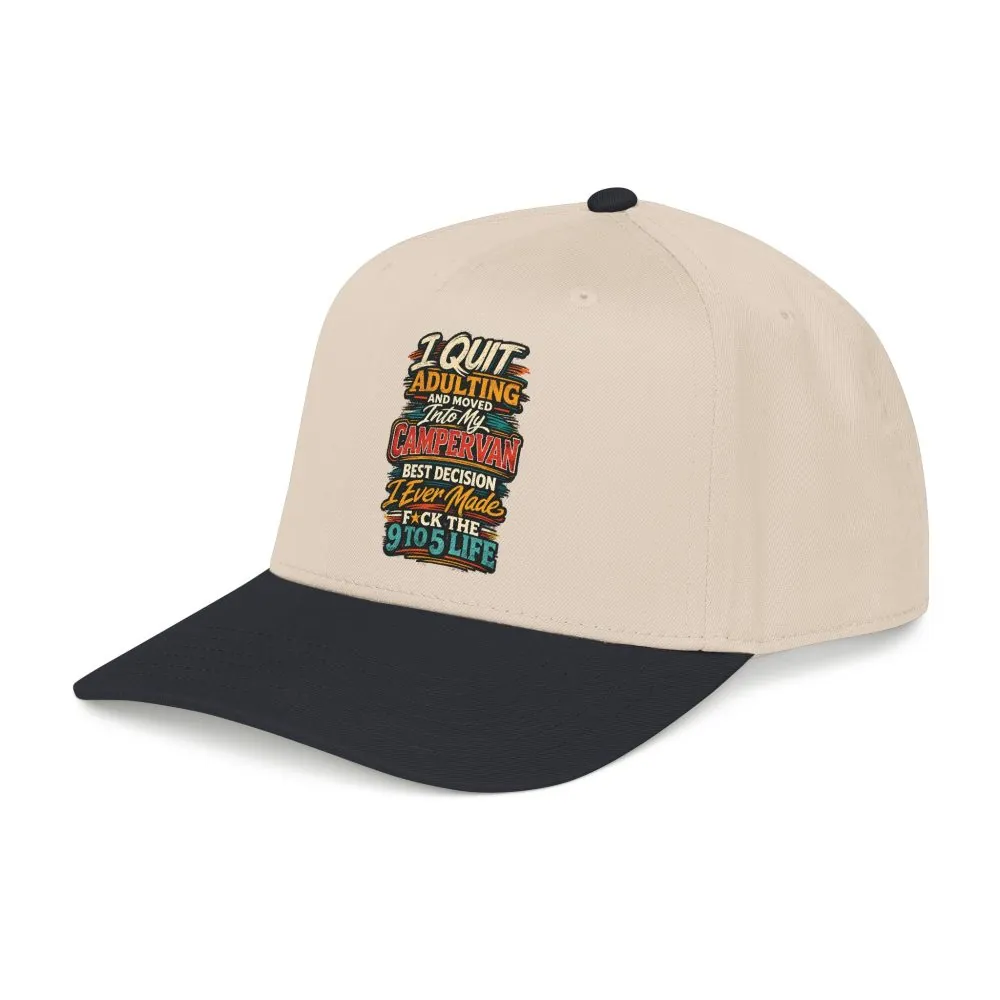 Baseball Cap - "I Quit Adulting" Design F**K-Line