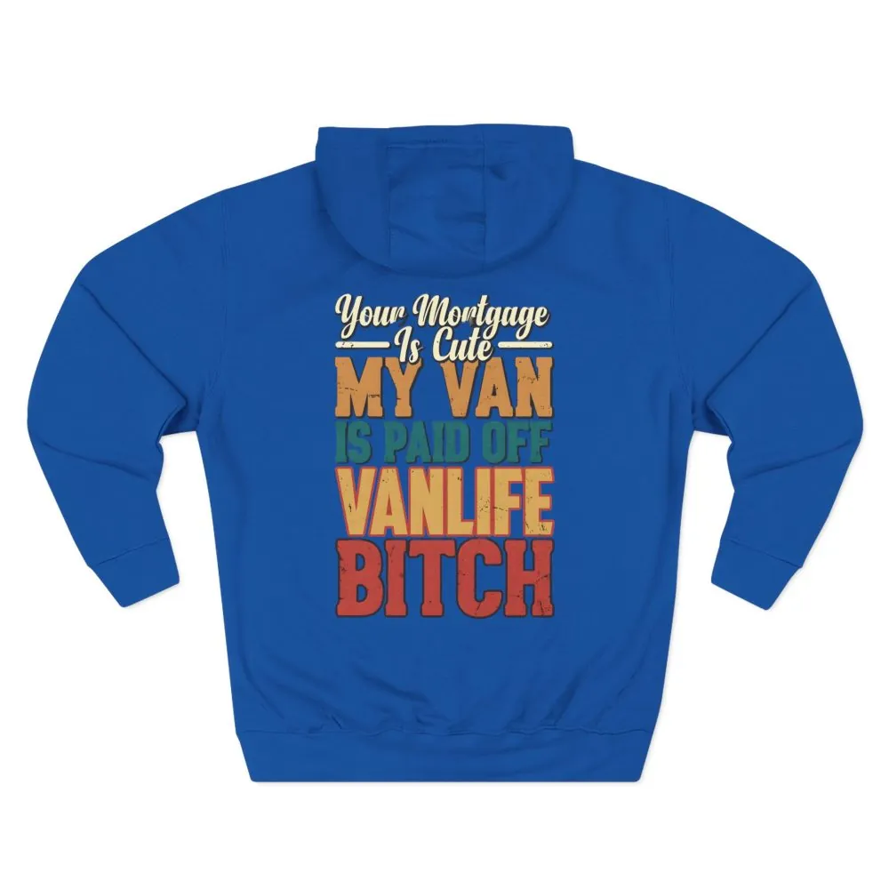 4823393405174124819_2048.jpeg Three-Panel Fleece Hoodie - "Your Mortgage Is Cute" Design F**K-Line
