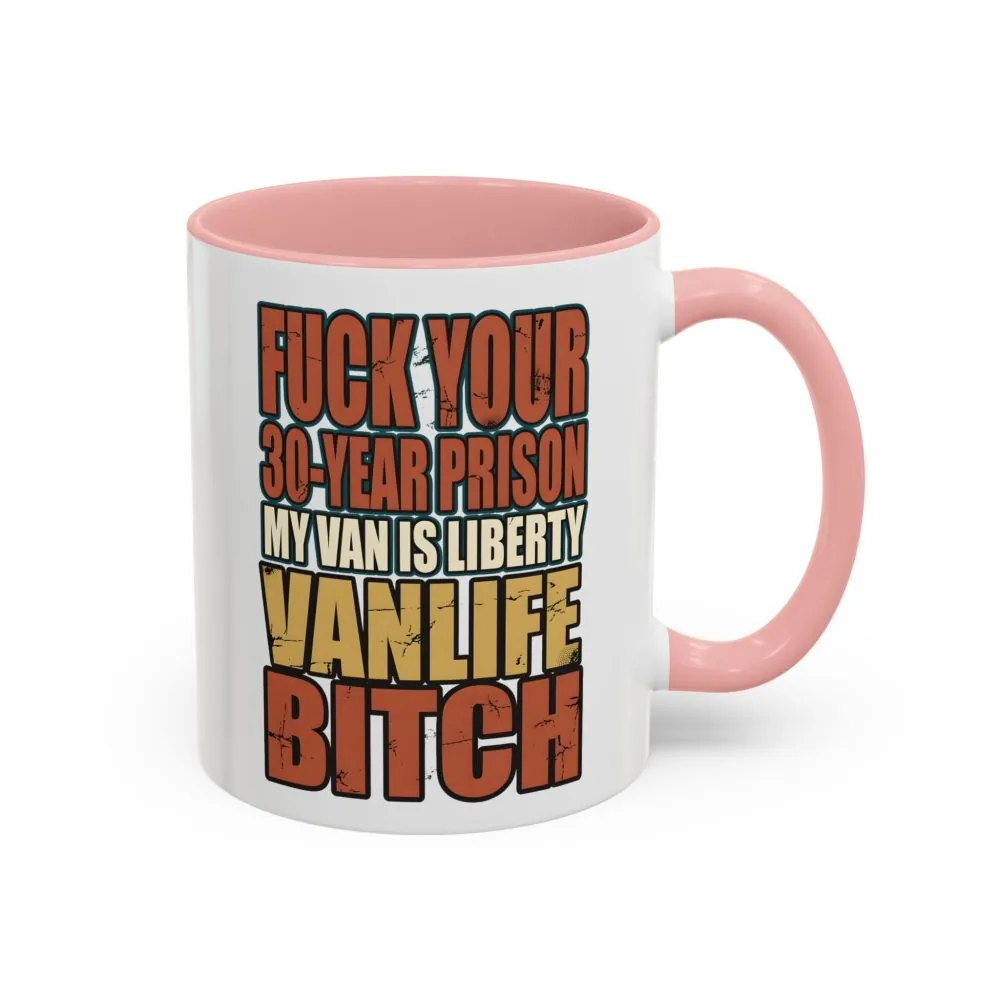 4842872882480575369_2048.jpeg Accent Coffee Mug (11, 15oz) — "Fuck Your 30 Year" Design F**K-Line