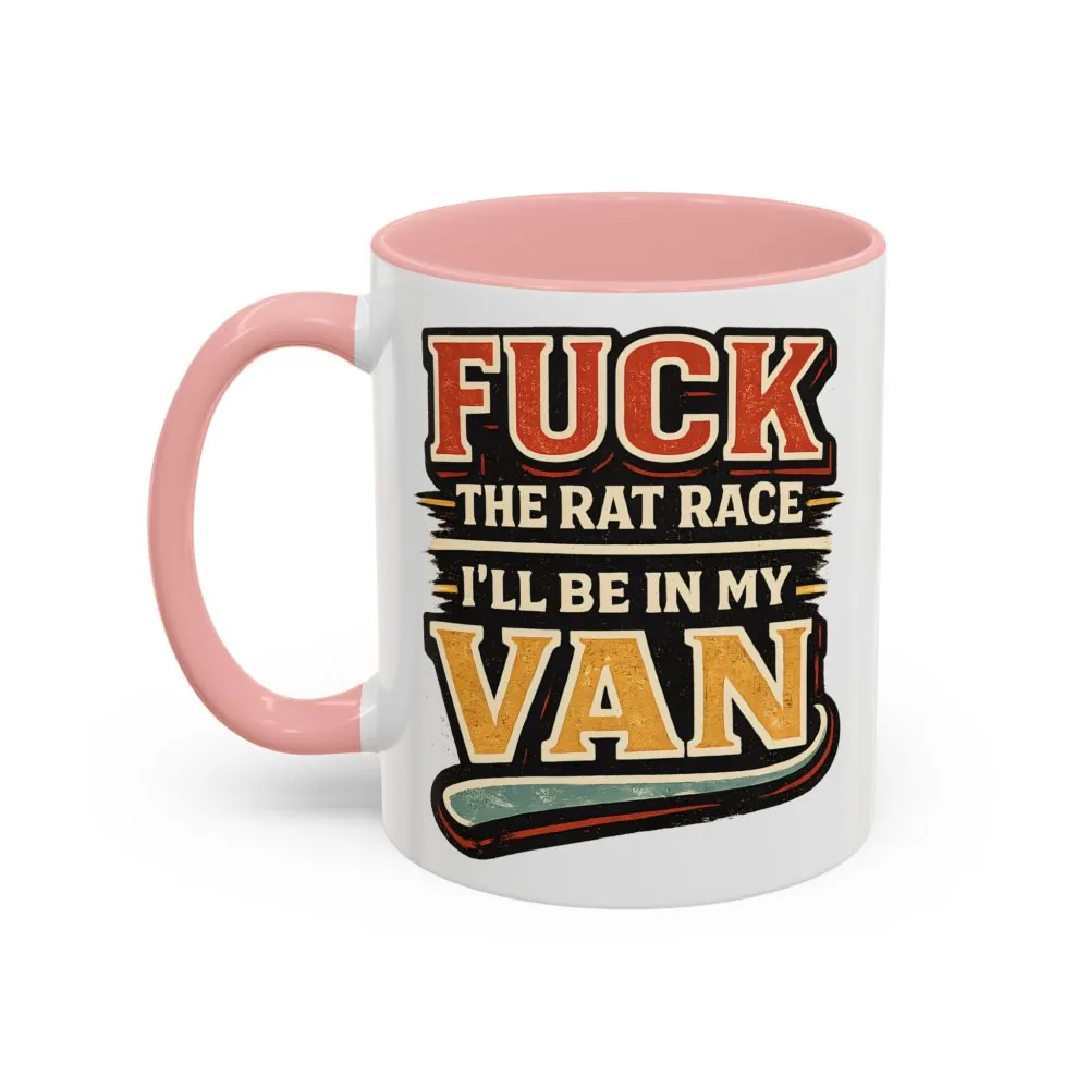 484575836676054021_2048.jpeg Accent Coffee Mug (11, 15oz) — "Fuck The Rat Race" Design F**K-Line