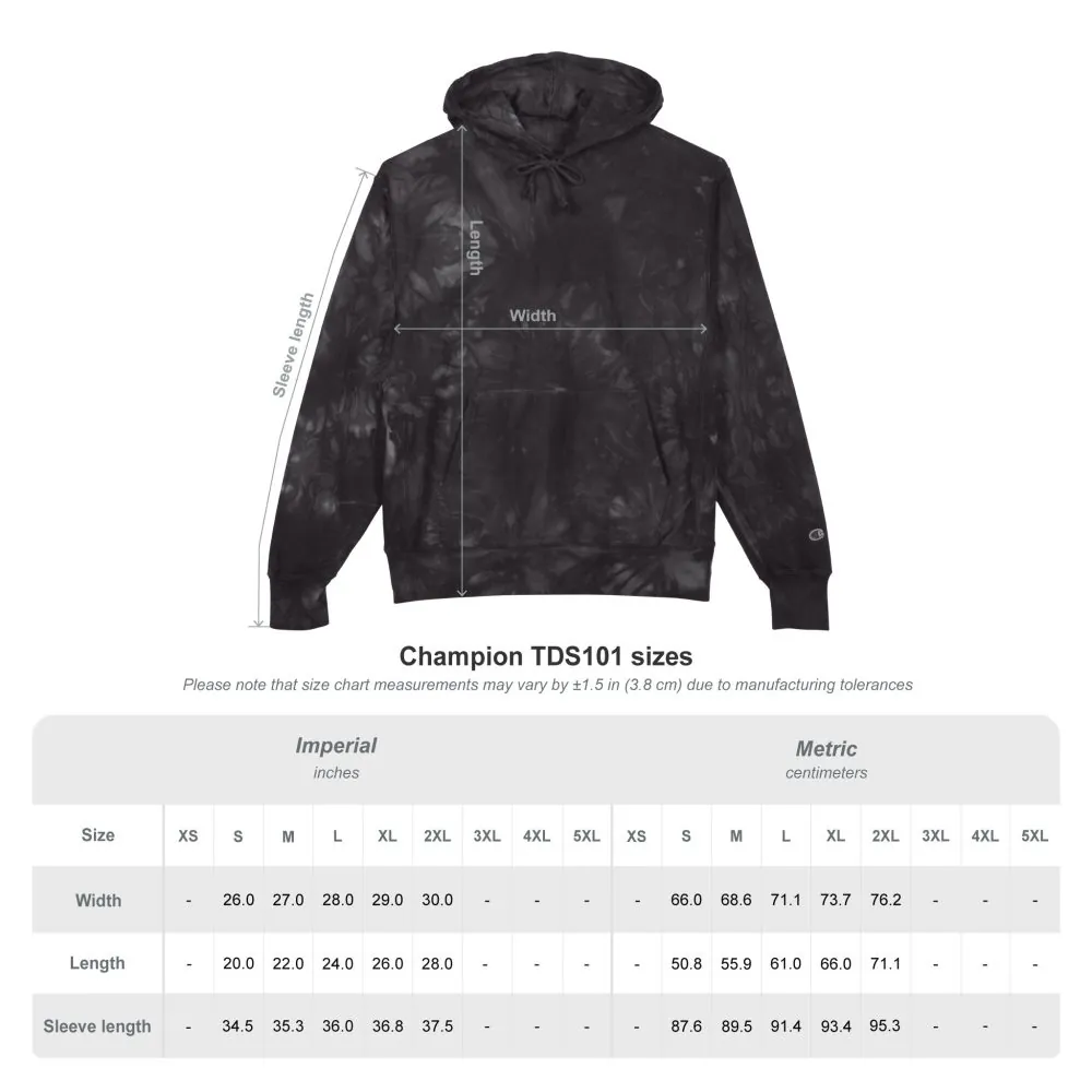 489063224507453269_2048.jpeg Unisex Tie-Dye Embroidered Hoodie — 'Life Is Better With A Van' Graphic