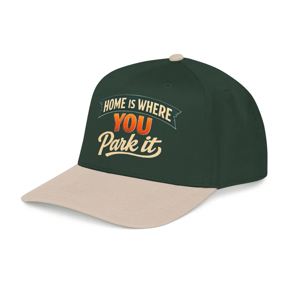 4895732951585315825_2048.jpeg Baseball Cap - "Home Is where You Park It" Design Scenic-Line
