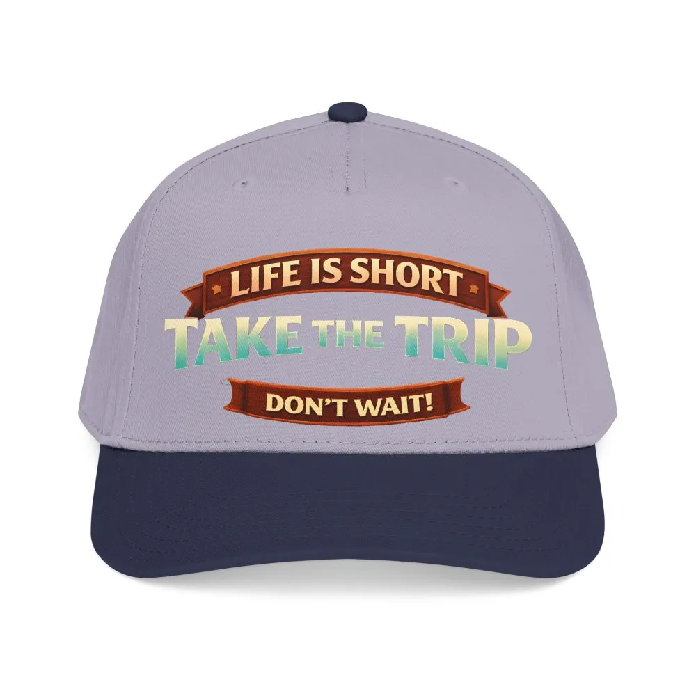 4910712826273979405_2048.jpeg Baseball Cap - "Live Is Short Take The Trip" Design Scenic-Line