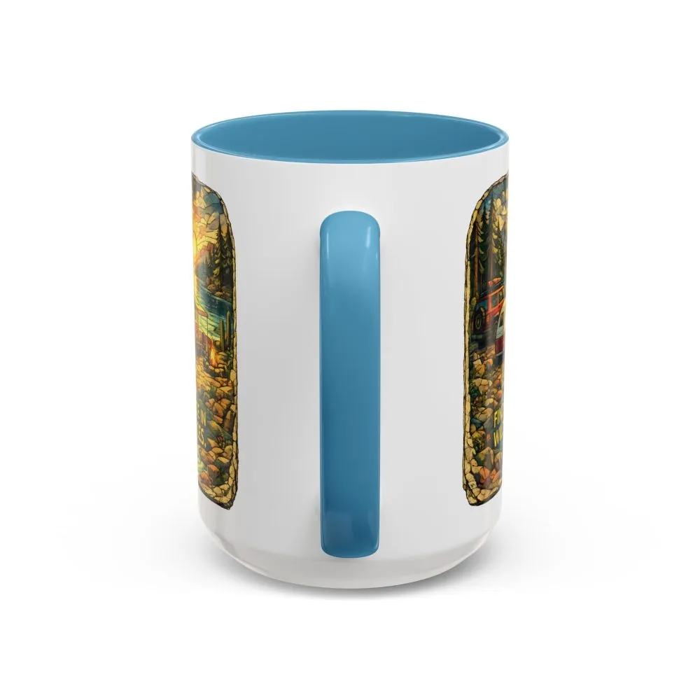 4915547646565868828_2048.jpeg Accent Coffee Mug (11, 15oz) — "Find Peace In Wild Places" Design Cubic-Line