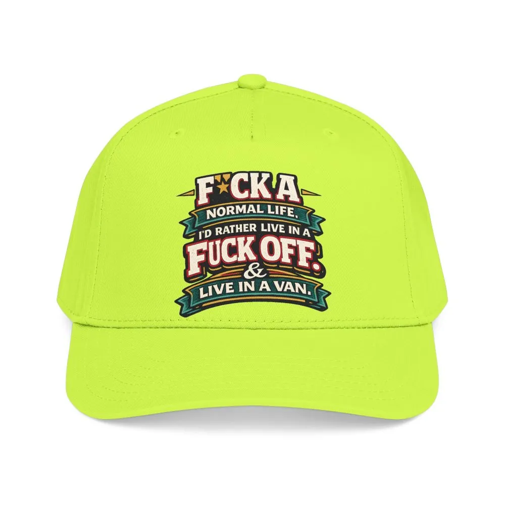 Baseball Cap - "Fuck A Normal Life" Design F**K-Line