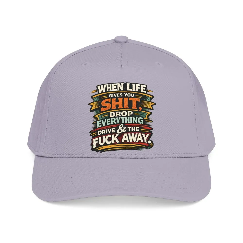 4922139711480027241_2048.jpeg Baseball Cap - "When Live Gives You Shit" Design F**K-Line