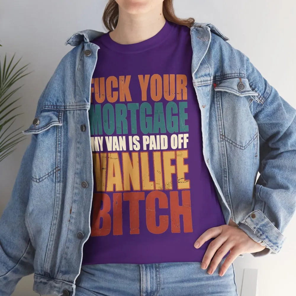 4923921912977856102_2048.jpeg Unisex Heavy Cotton Tee — "Fuck Your Mortgage" Design F**K-Line