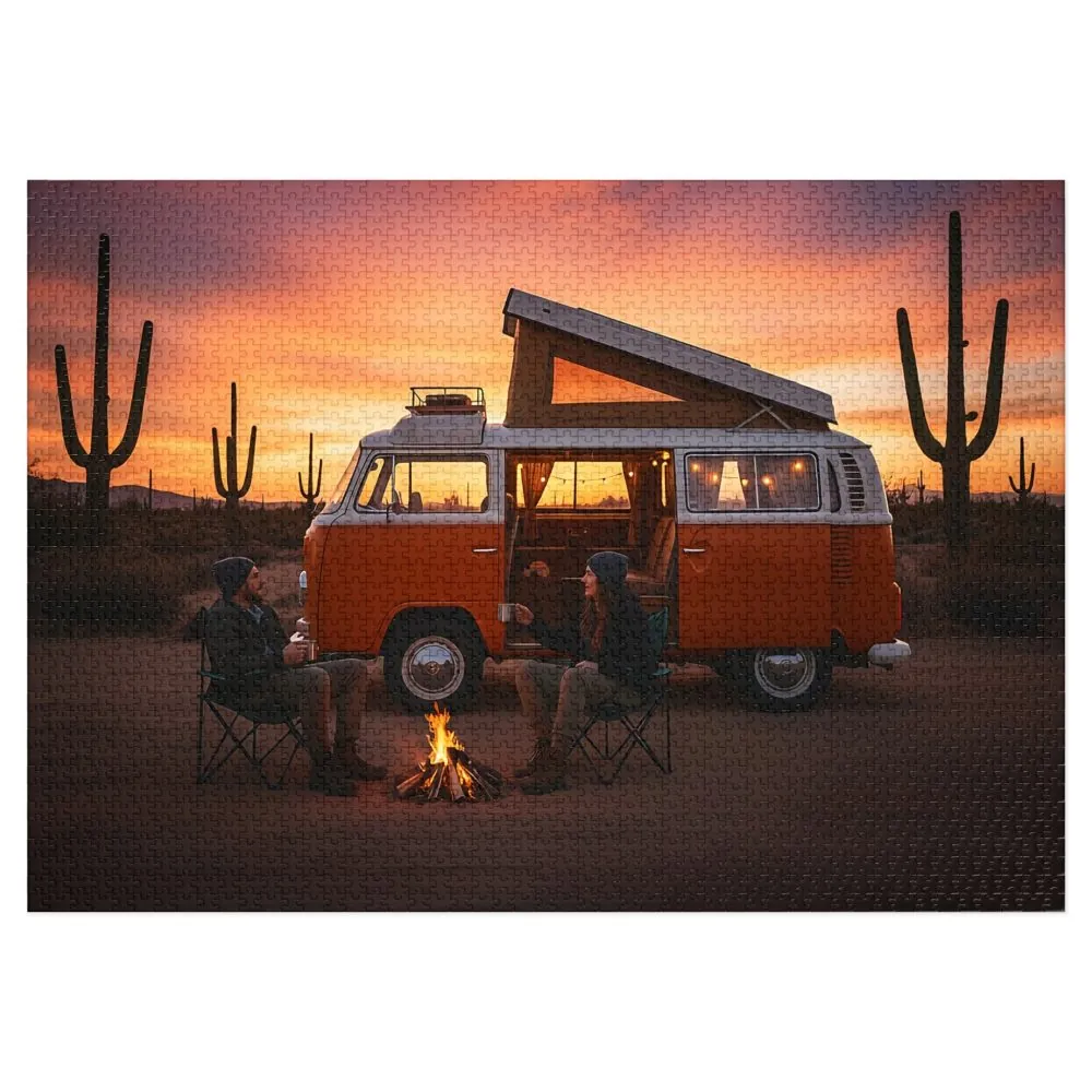 4932358198214639756_2048.jpeg Jigsaw Puzzle with — Campervan Sunset Jigsaw